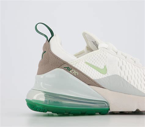 Weiße, grüne Nike Air Max 270 